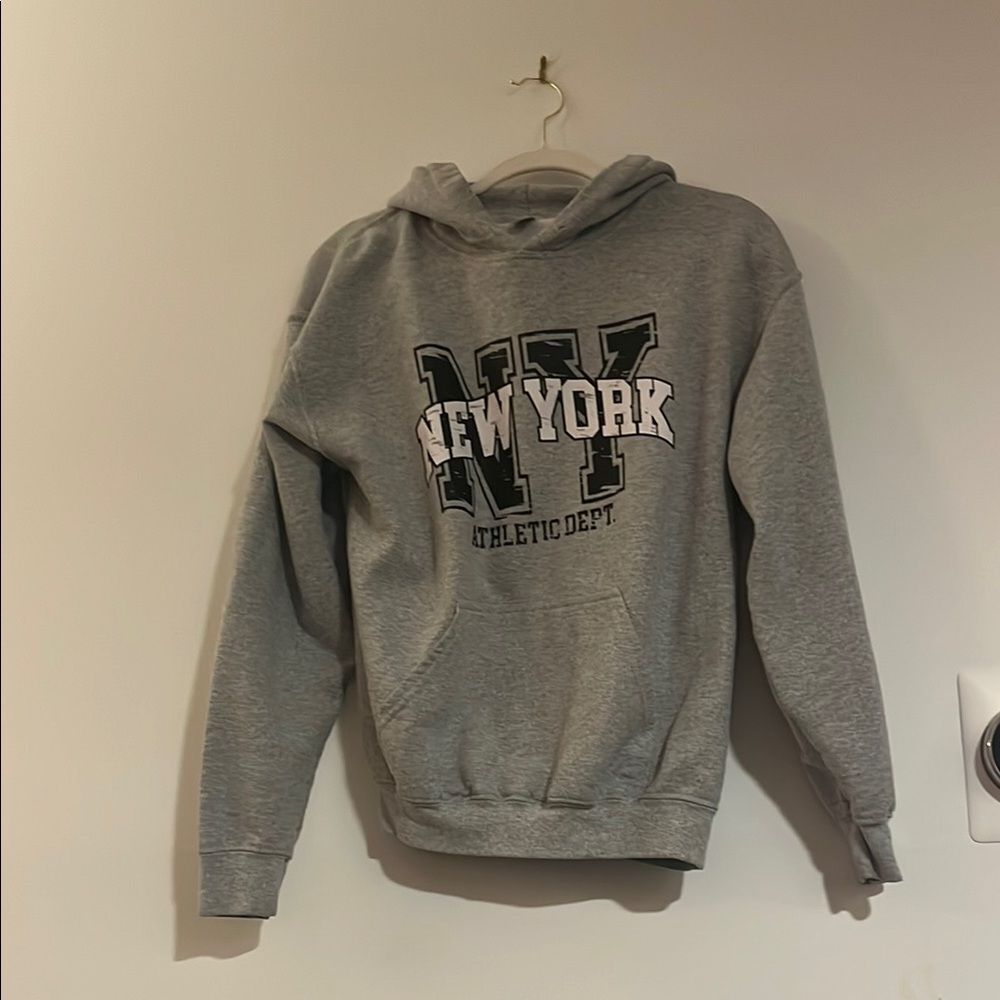 Gray New York Athletic Dept Hoodie
